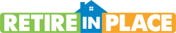 retire in place logo. In home assisted living company in Virginia